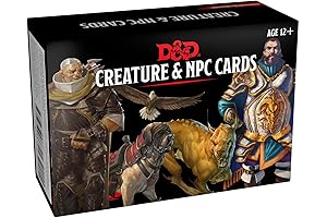 Dungeons & Dragons Spellbook Cards: Creature & NPC Cards