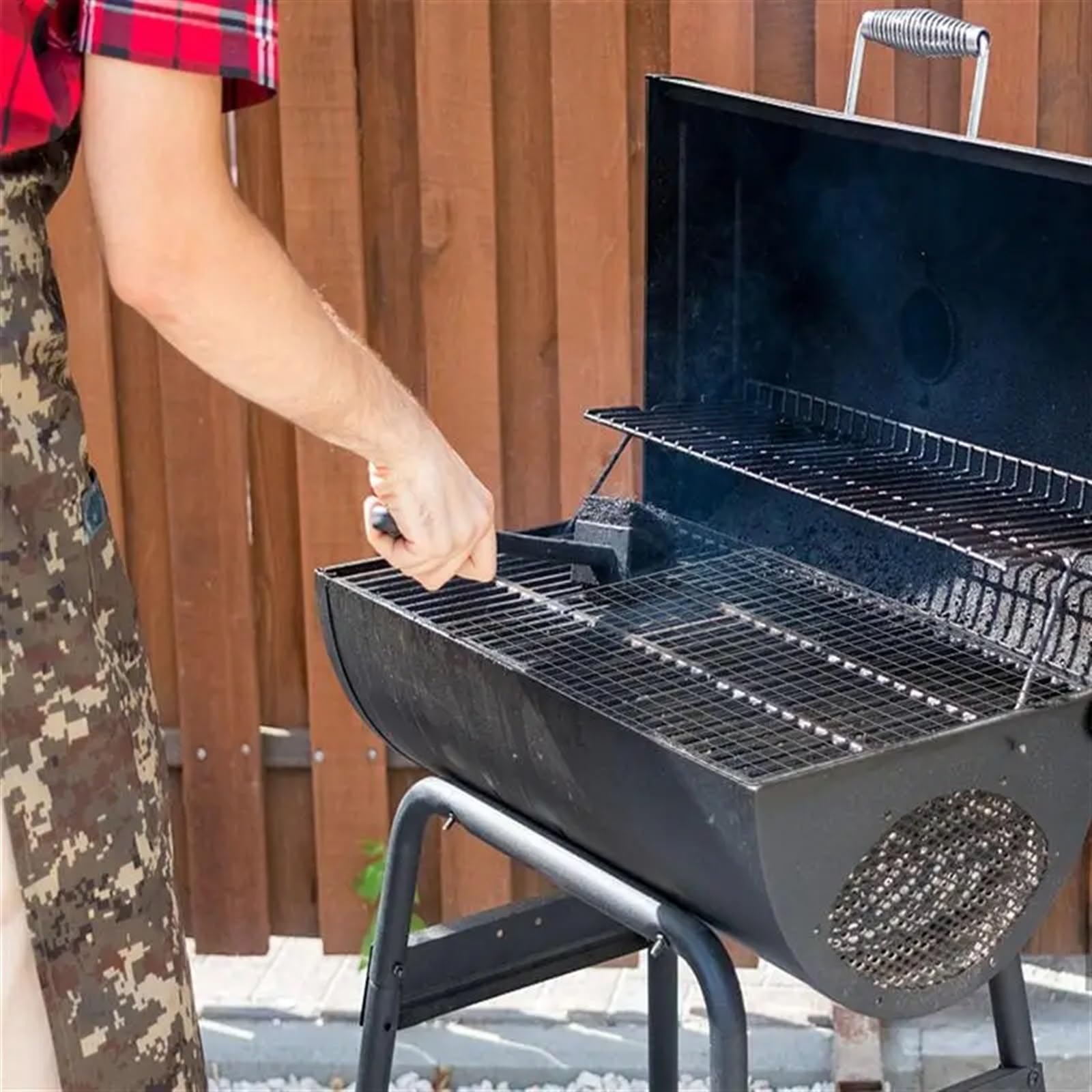 Grillen Grillen Grillen Netz. BBQ Grillrost Grillmatte Ersatzgitter Drahtnetz Grillgitter Outdoor-Aktivitäten Kochen Grillzubehör (