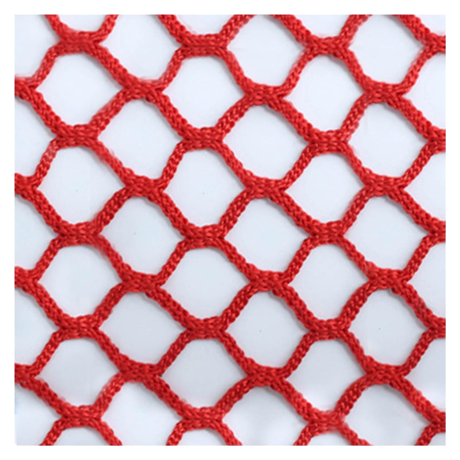 Rosso de Seguridad para Parques Infantiles Poliéster Resistente sin Nudos 1.5x10m (4.9x32.8ft) Ideal para Barandillas de Zonas Panorámicas y Estaciones de Esquí.