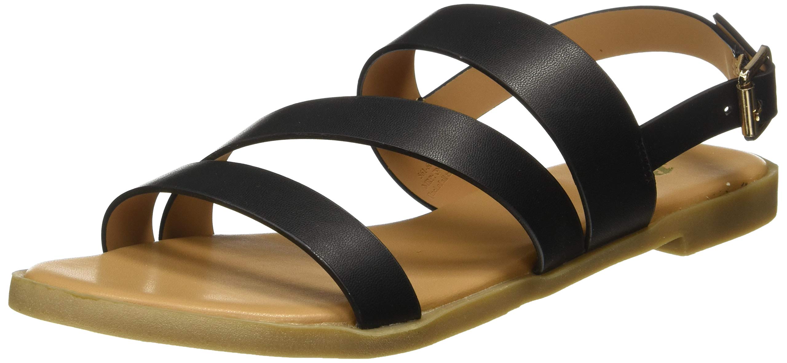 Bata Women Ayna Black Fashion Sandals-7 UK (40 EU) (5616082) (B07BHZV6P5) Amazon Price History, Amazon Price Tracker