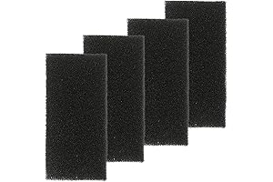 TARARIUM Aquarium Sponge Filter Media Bio Pre Filter Foam 4Pcs