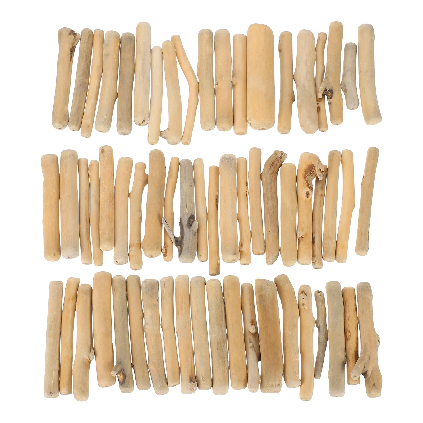 Bois flotté travaux manuels 7.9 cm et petits morceaux de bois pour décoration murale