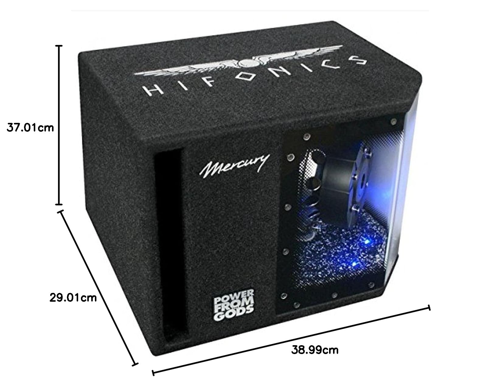Hifonics MR8BP Auto-Subwoofer passiv 600 W