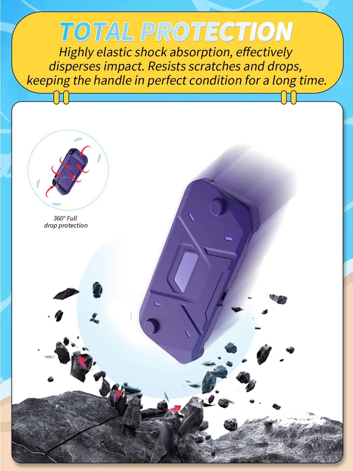 Cover per Nintendo Switch 2, custodia morbida in TPU e guscio rigido in PC per Switch2 con stile Mecha, protezione completa e design integrato, viola