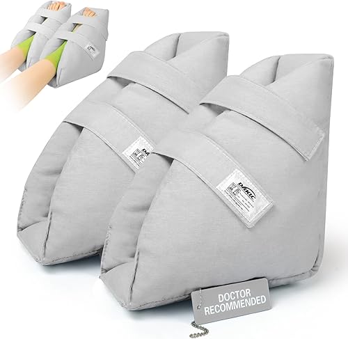 Miniatura 6 de Protectores de Talón Cojín para Úlceras por Presión, Bota de Soporte de Pie Ajustable Suministros de Recuperación de Cirugía para Ancianos Postrados