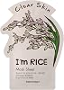 TONYMOLY I'm Rice Mask Sheet - Radiance Glow for Brightening & Hydration Premium K-Beauty Skincare, 1 Sheet