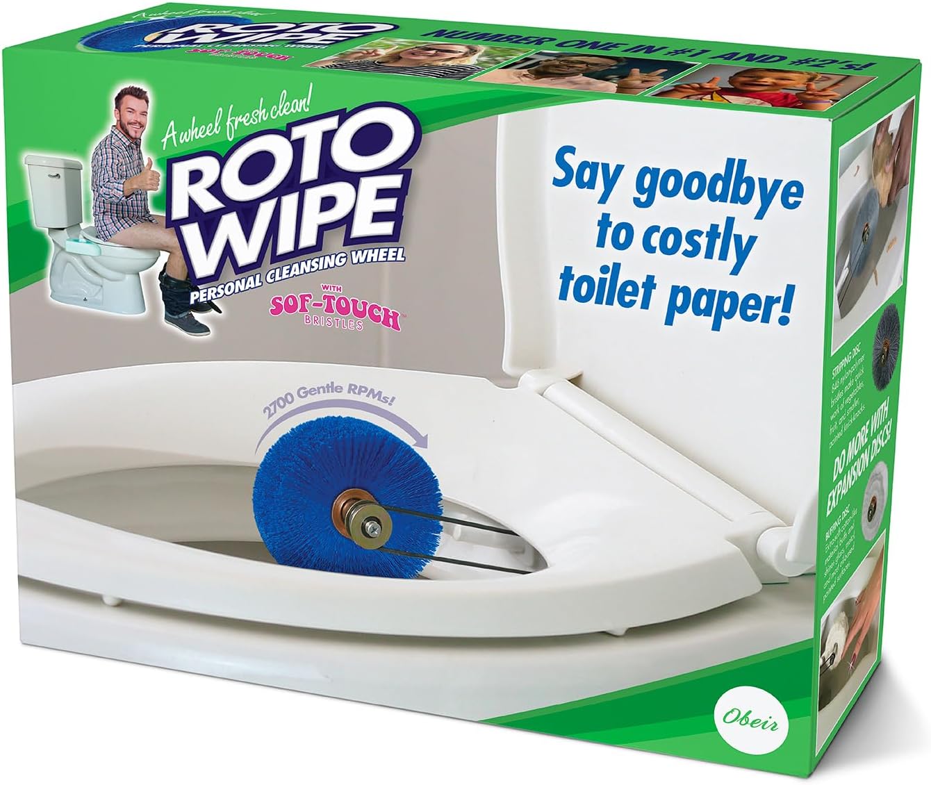 Prank Pack Roto Wipe - Wrap Your Real Gift in a Funny Joke Gift Box - by Prank-O