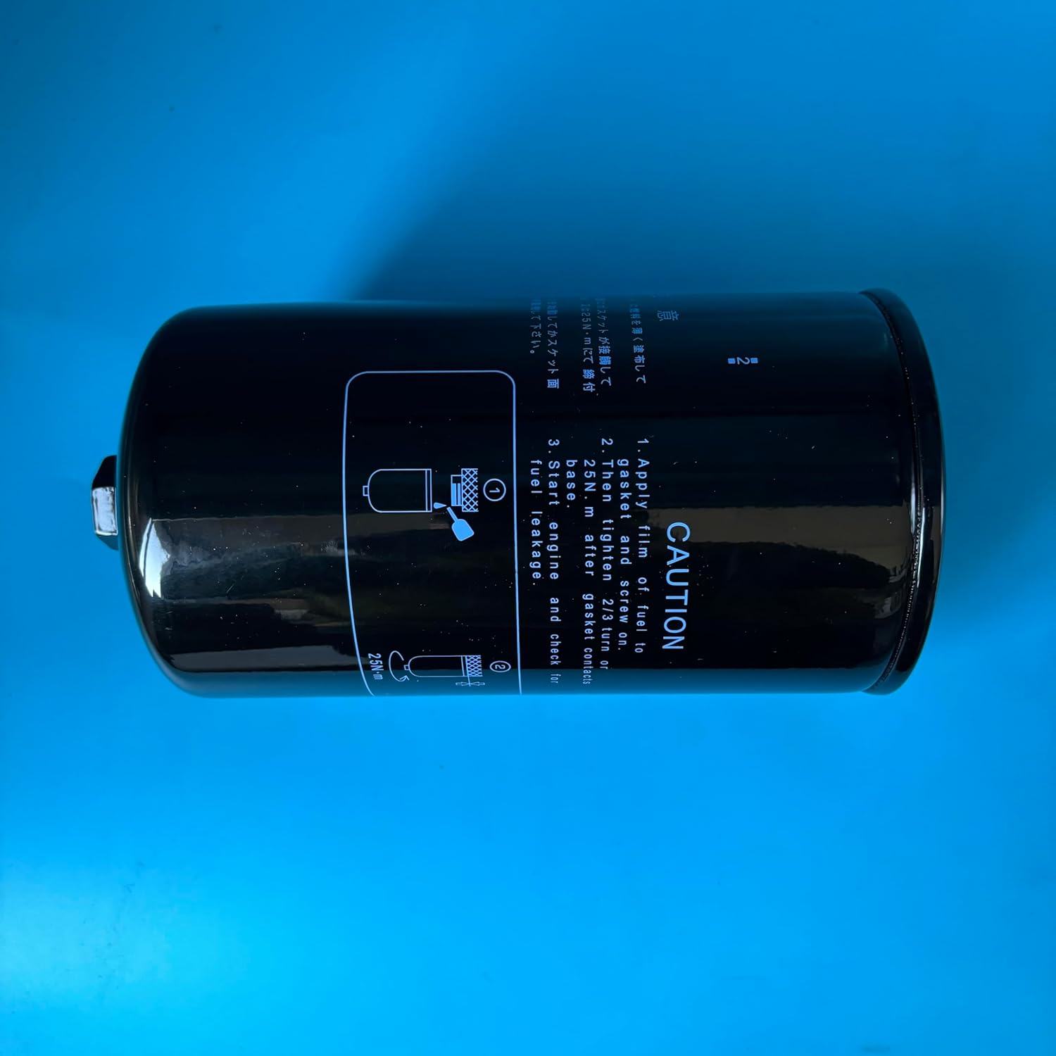 8983129180 Spin On Fuel Filter Compatible with Isuzu 6HK1 6WG1 Engine,Compatible with John Deere Excavators,Multiquip Equipment Replace BF46234 8982394640 8982394641 8982394642