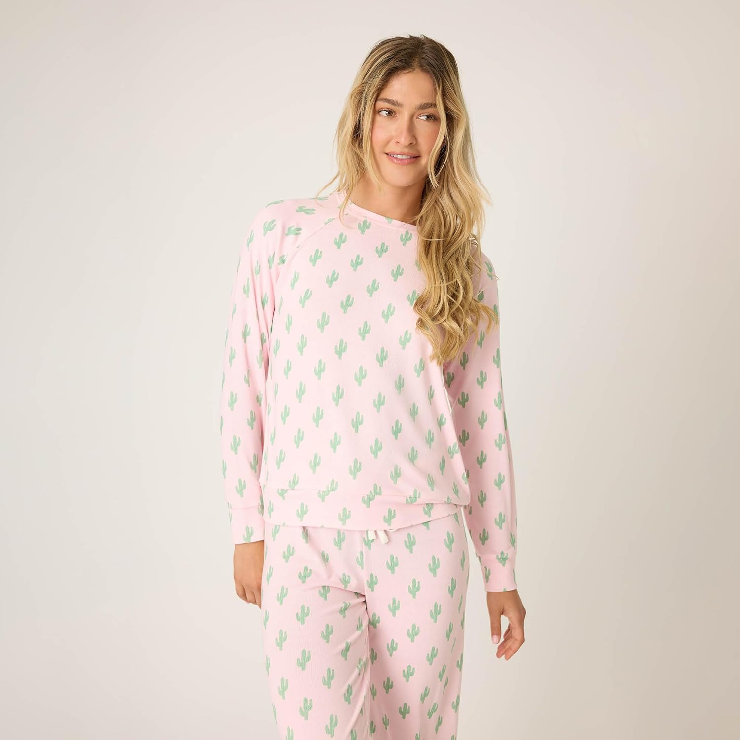 PJ Salvage Women's [Amazon Exclusive] Butter Jersey 2-piece Pj Set - Image 2