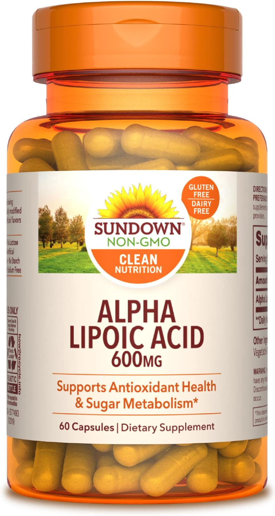 Pure Encapsulations Alpha Lipoic Acid 600 mg ALA