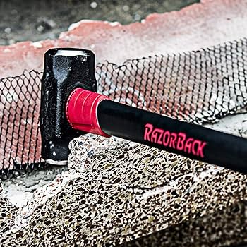 Amazon | Razor-Back スレッジハンマー ファイバーシャフト（6ポンド