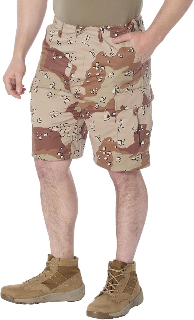 ballaholic digital camo Zip Shorts Men Sports Gym Shorts Polyester