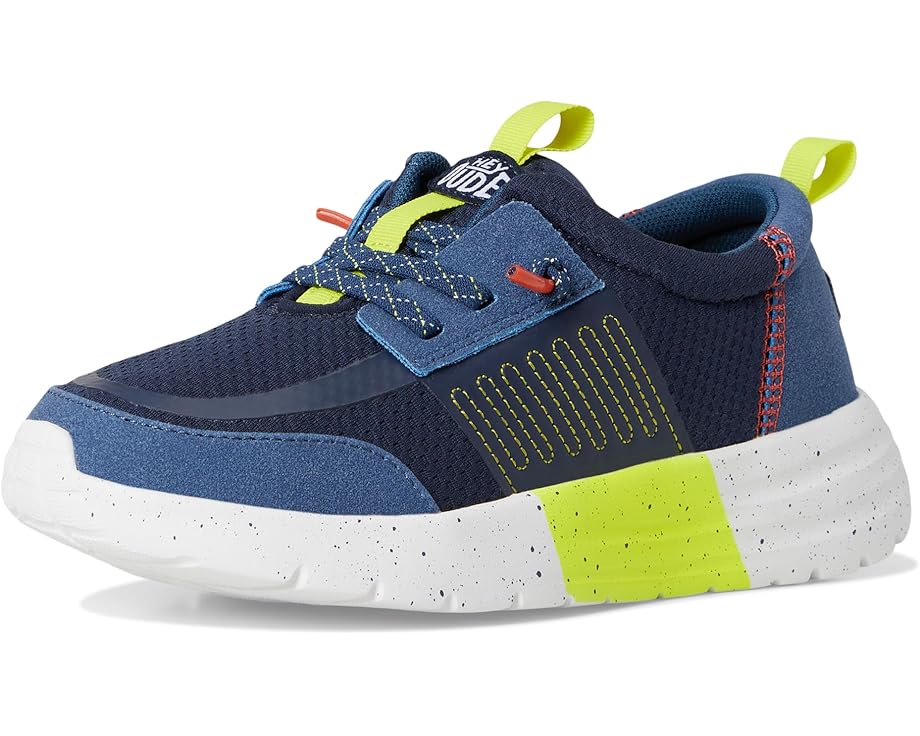 Hey Dude Kids Sirocco Play Sport Stripe (Little Kid/Big Kid) - Front View