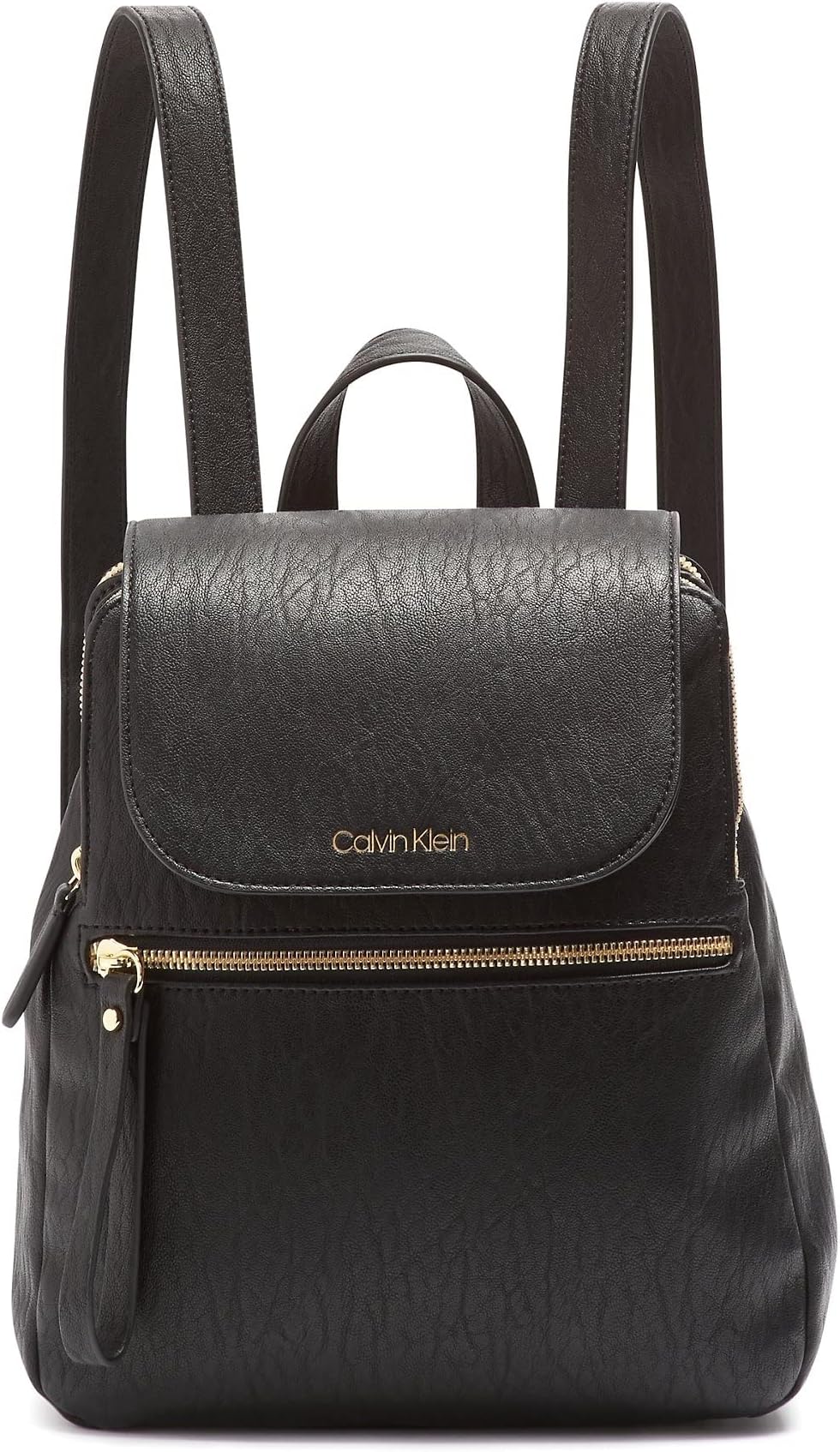 Calvin Klein Women's Elaine Bubble Lamb Novelty Key Item Flap Backpack, One Size