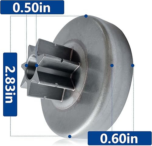 Miniatura 4 de Piñón Tambor Embrague 325" 7T para Stihl 028 028AV