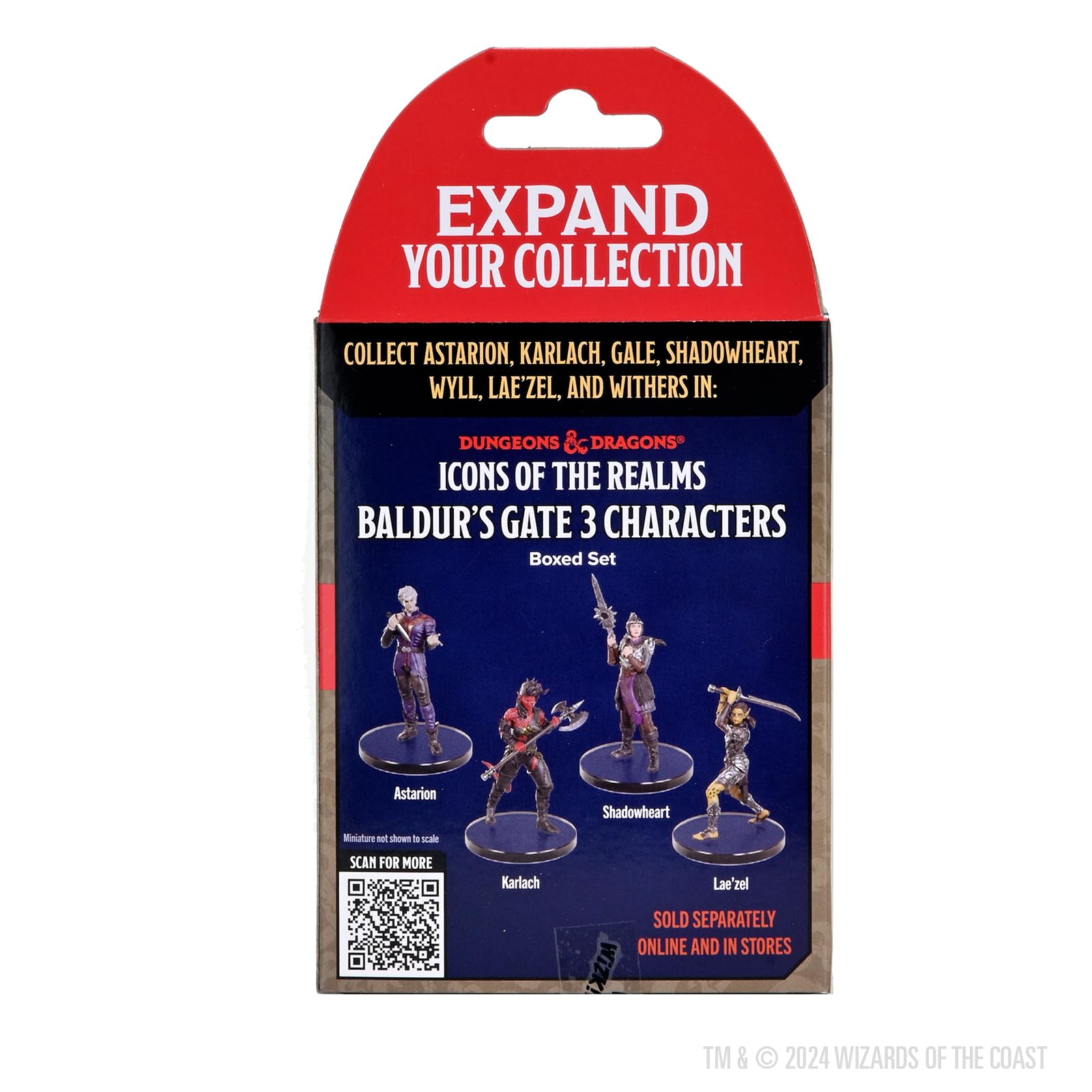 Amazon.com: WizKids D&D Icons of the Realms: Adventures from Baldur's Gate  - 8 ct. Booster Brick