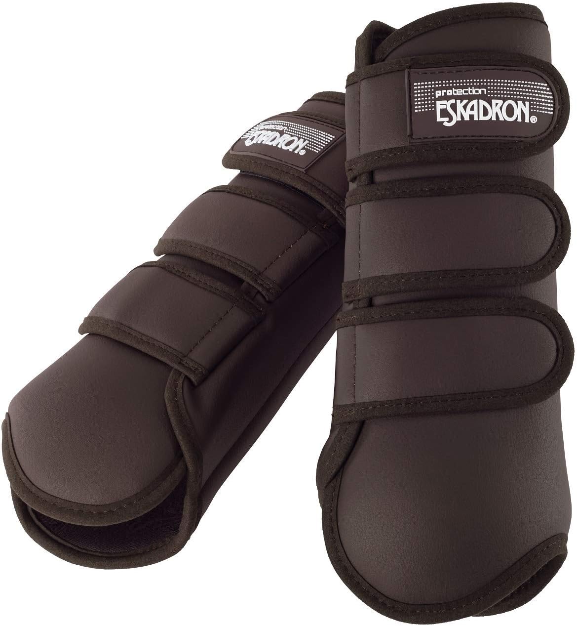 Eskadron Allround Gamaschen 4er Set Braun - Pferdeschutz Für Dressur & Springen