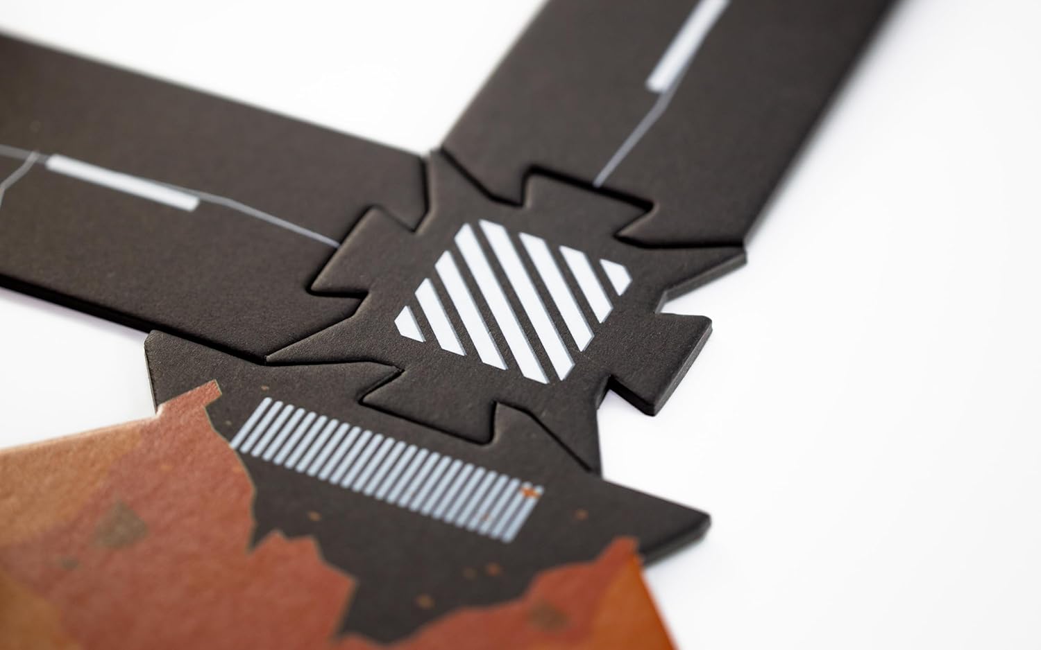 M.A.R.G.E. by Candylab Toys- Dark Depths Set, Handmade Wooden Vehicles with Puzzle Roads and Accessories