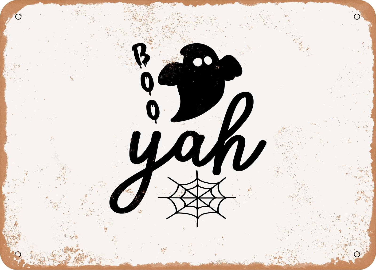 Metal Sign - Booyah - 3 - Vintage Look Sign home decor