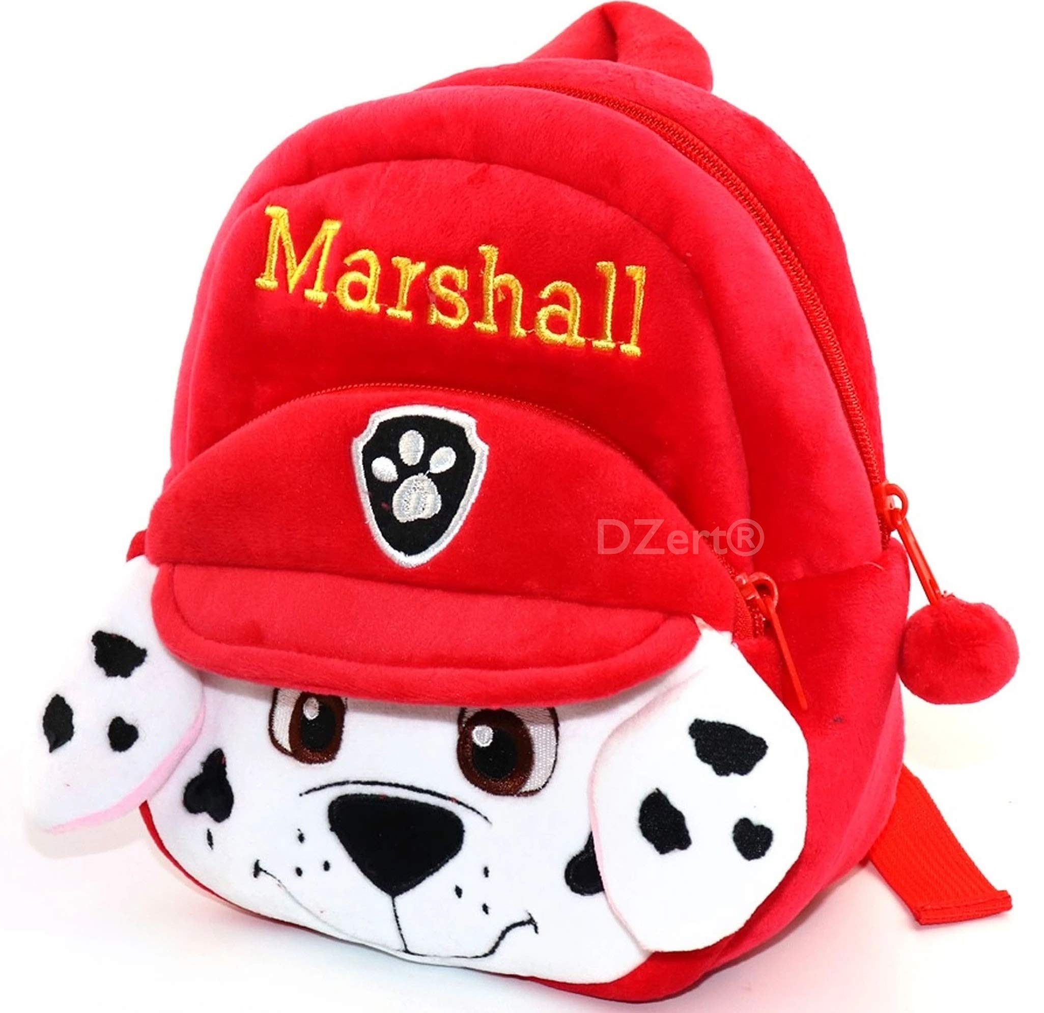 DZert Minnie Kids School Bag Soft Plush Backpacks Cartoon Boys Girls Baby (2-5 Years) (Red) - Image 2 thumbnail