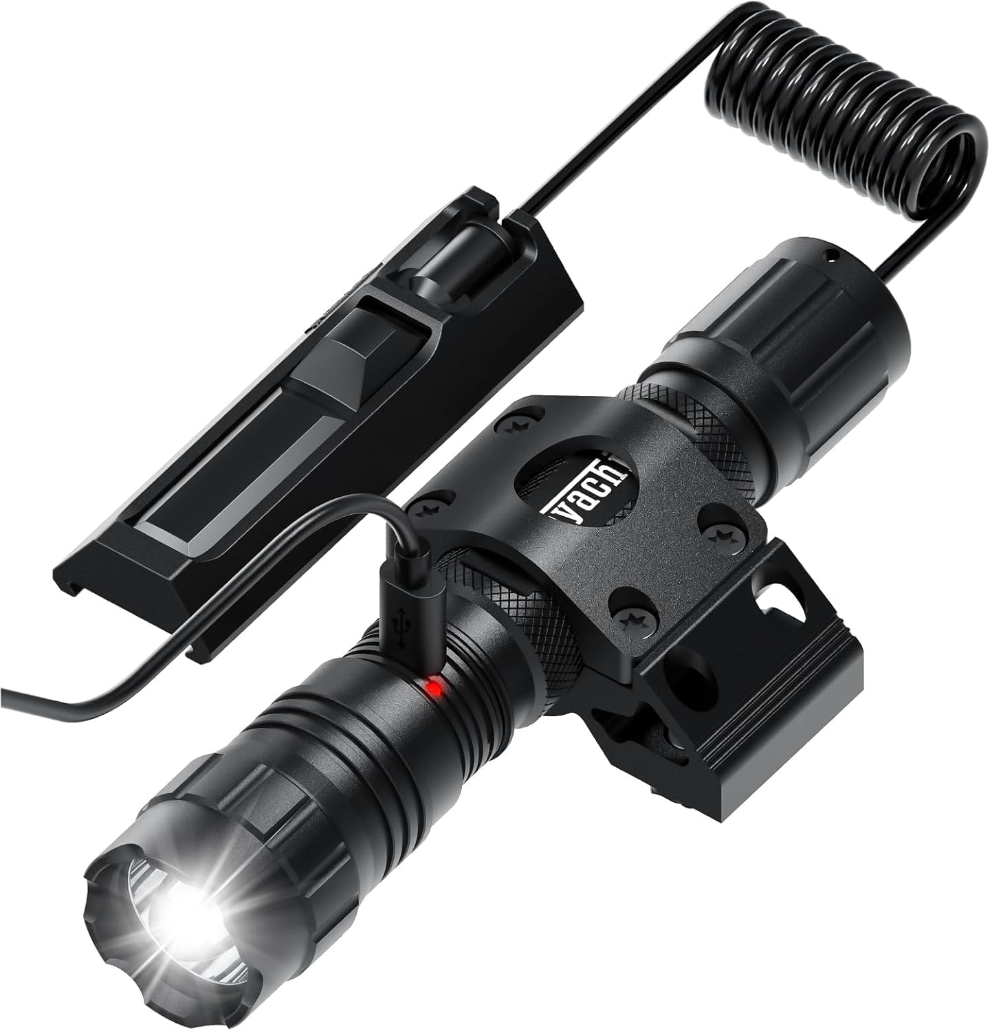 Feyachi FL37 Lampe de poche LED, 1500 lumens, extrêmement lumineuse, étanche IPX7, pour camping, pêche, urgence, extérieur