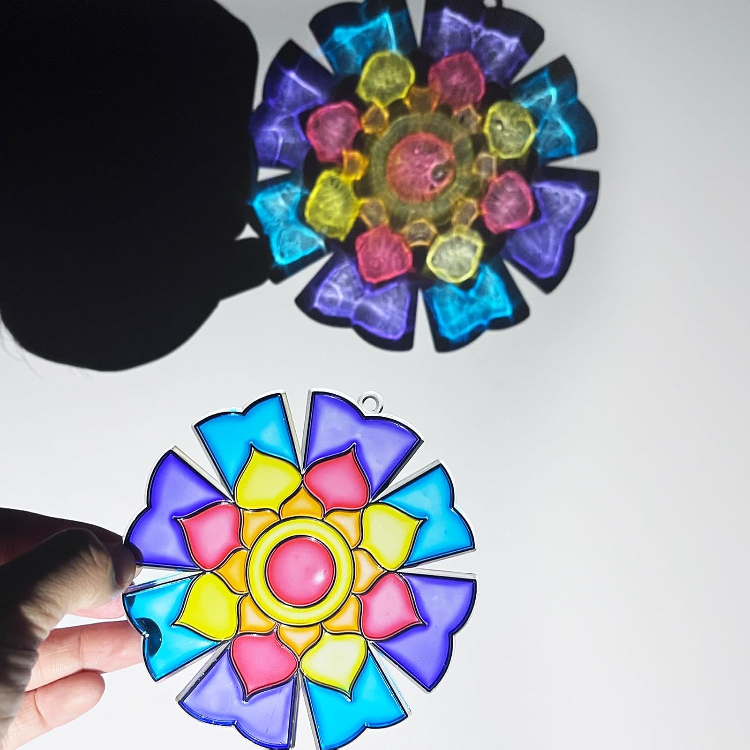 EggSun 27 Sets Mandala SunCatcher Craft Kits Decorative Window Paint DIY for Kids, Perfect for Birthday Spring Classroom Activities, Art Projects, Party Favors, and Gift Exchange