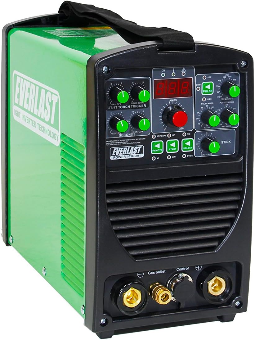 Everlast Power ITig 200 DC Stick TIG Welder 110v/220v