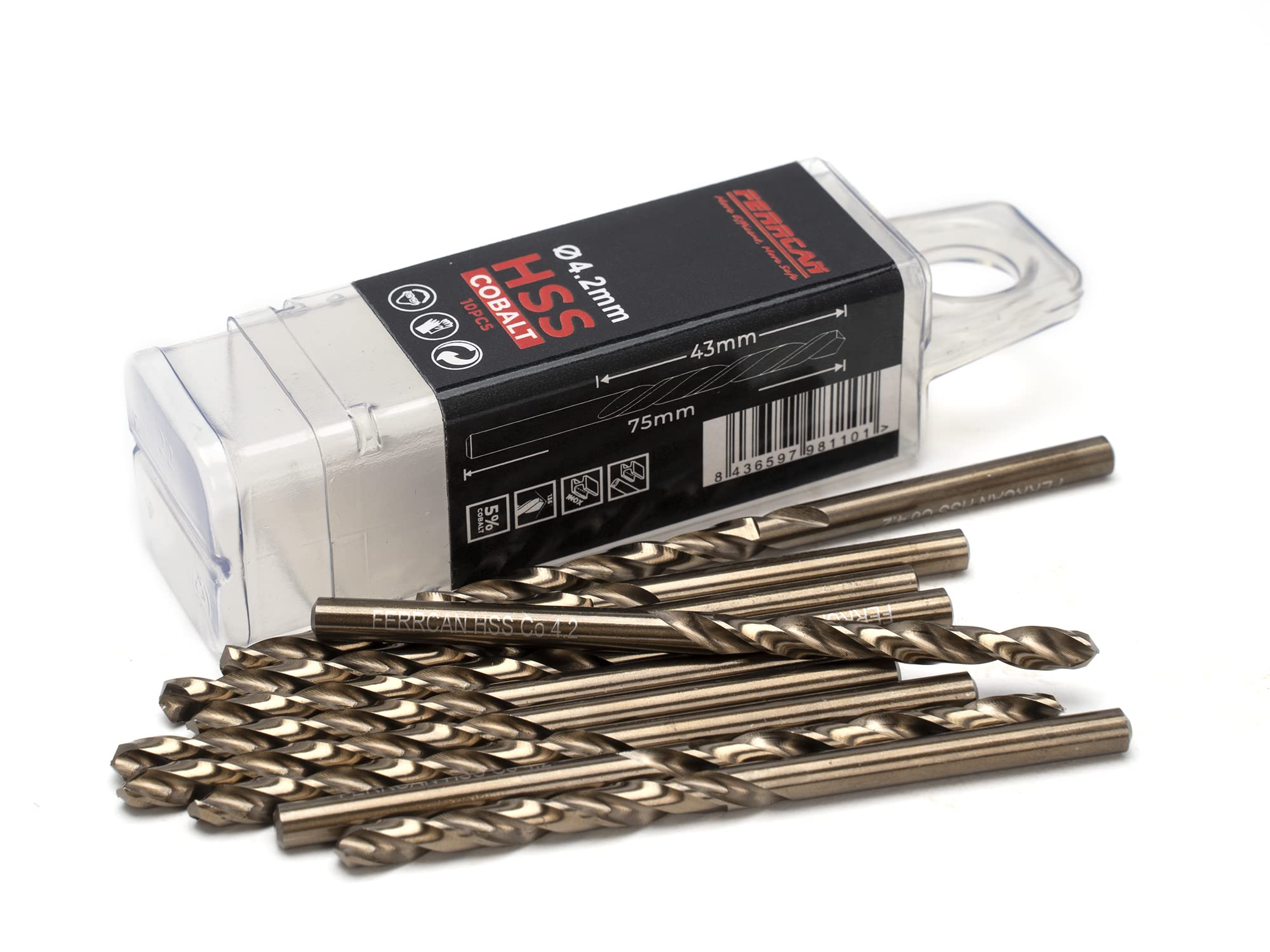 Piranha HI-TECH kobalt metaalboor 5 mm X50102-QZ kopen? | Boren en borensets