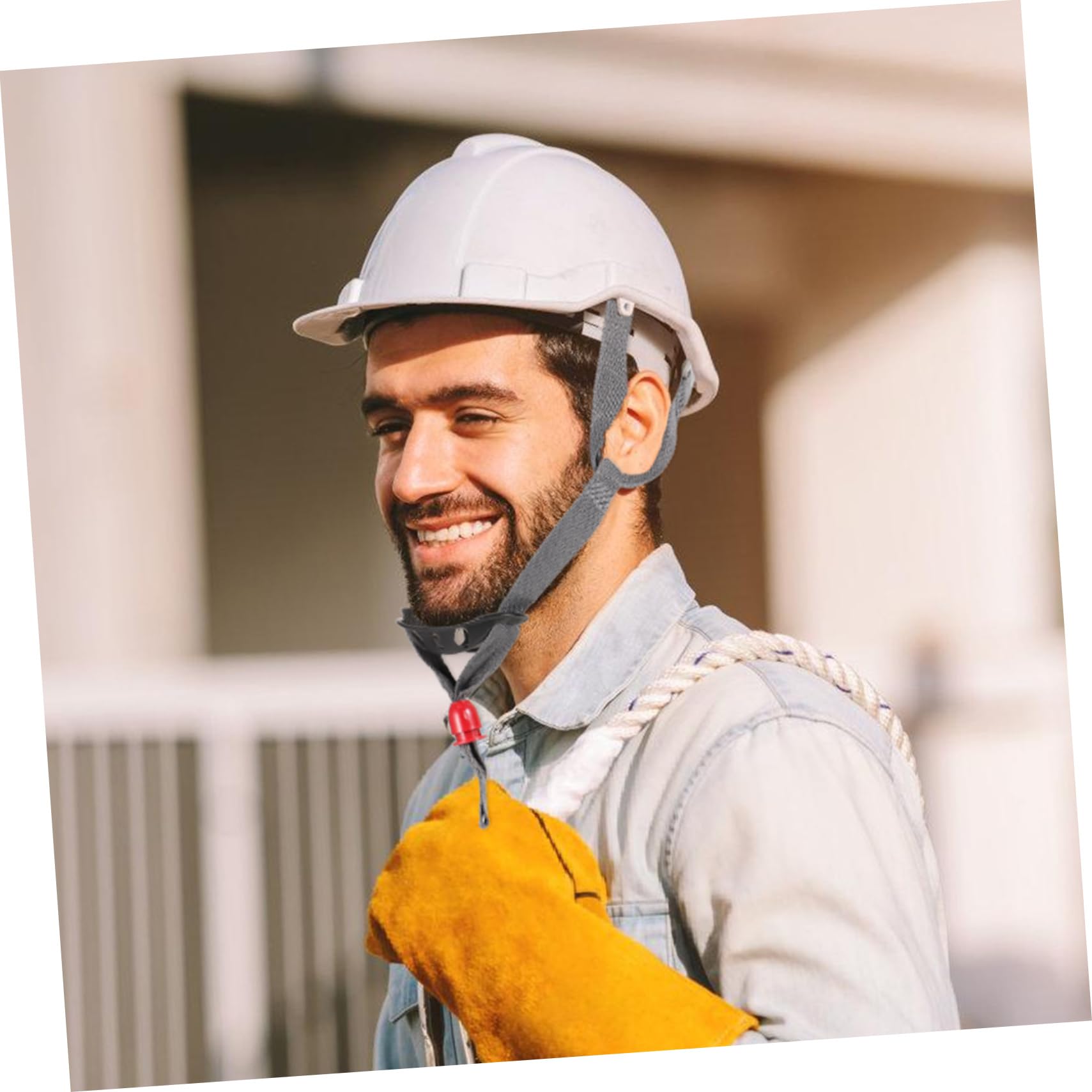 SHINEOFI Sottogola Del Casco Sottogola Regolabile Per Casco Difficile Cinturino Regolabile Sottogola Per Elmetto Per La Sicurezza Cinturino Per Elmetto Corda Di Nylon