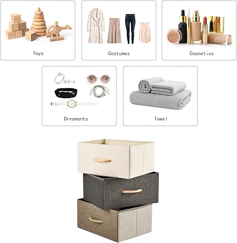 Miniatura 6 de Graficial Organizador de muebles de almacenamiento para aparador unidad grande de pie para dormitorio oficina Sala de estar y armario 8 cajones de