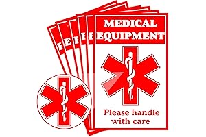 2x3Inch Medical Stickers: Essential Warning Labels for Safe Equipment Handling