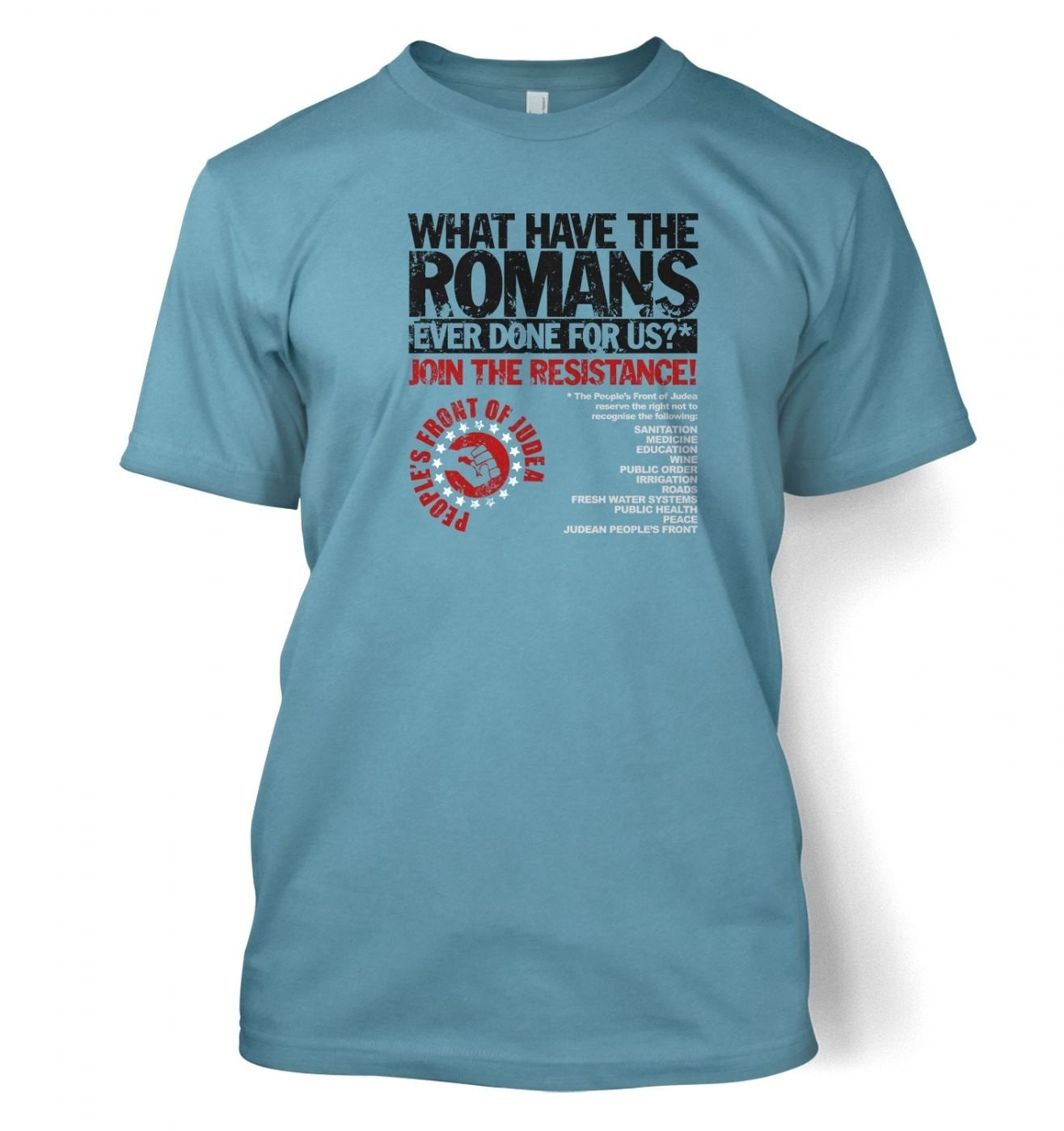 Tv And Film Tshirts By Big Mouth Men's Kelly Green What Have The Romans Peoples Front Of Judea T-Shirt - Medium