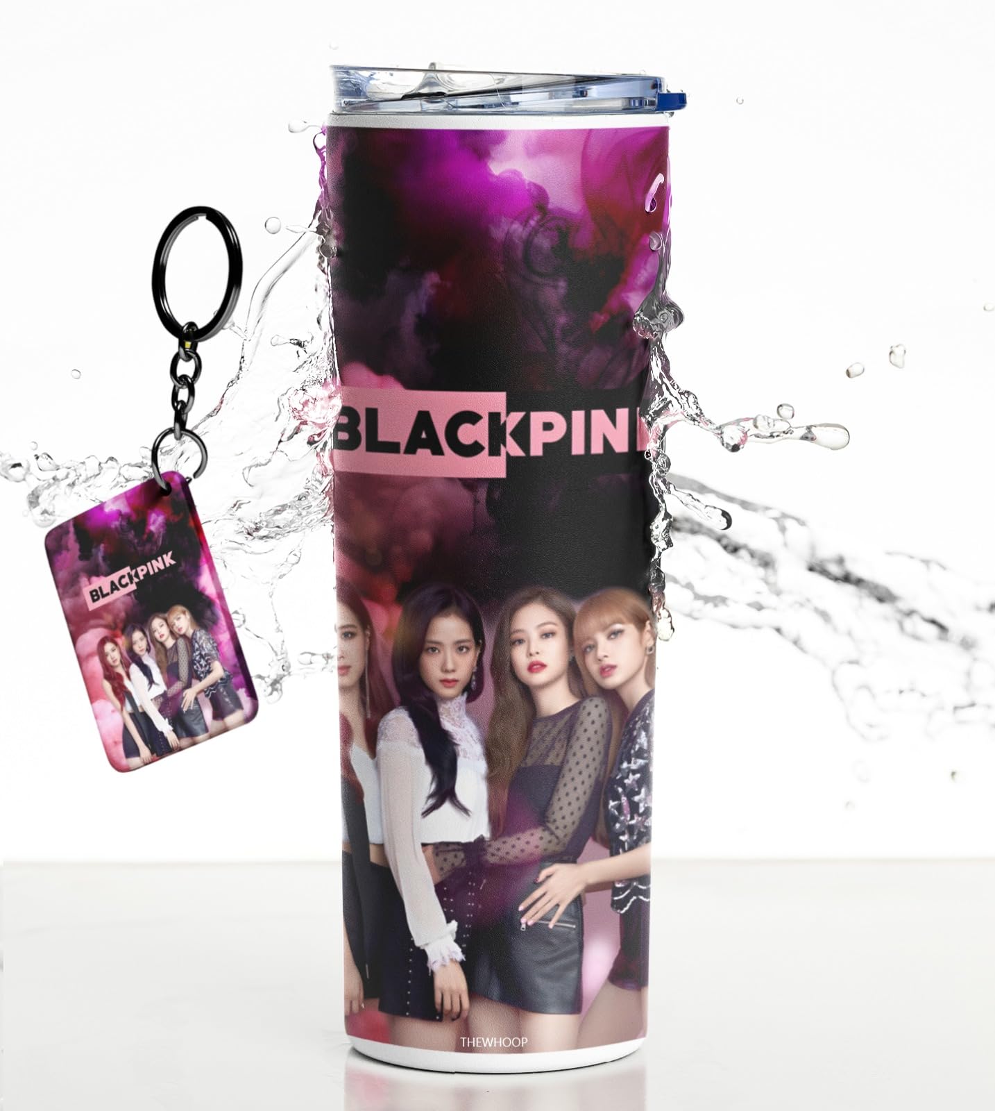 Buy THEWHOOP Blackpink Sipper Bottle with Keychain | Stylish K-Pop