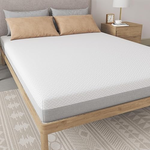 Miniatura 6 de NapQueen Colchón de Espuma Viscoelástica Twin XL de 6 Pulgadas, Sensación Media, Certificado CertiPUR-US, Cama en una Caja, Funda de Tela Suave