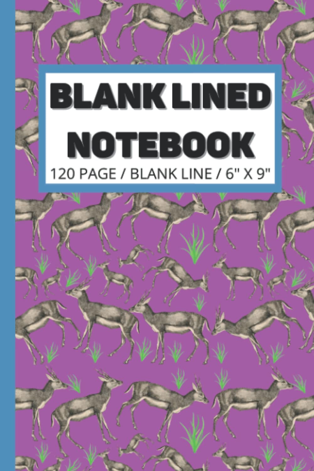 ADDAX NOTEBOOK GIFTS: BLANK LINED JOURNAL