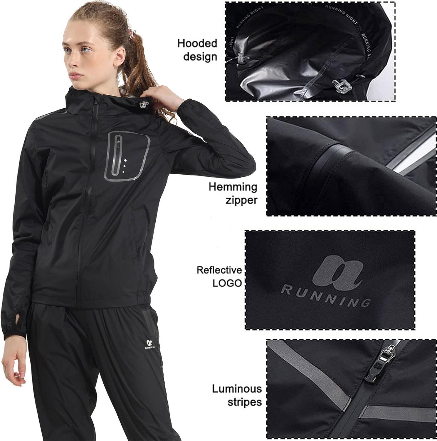 Womens plus size sweat jackets Clearance