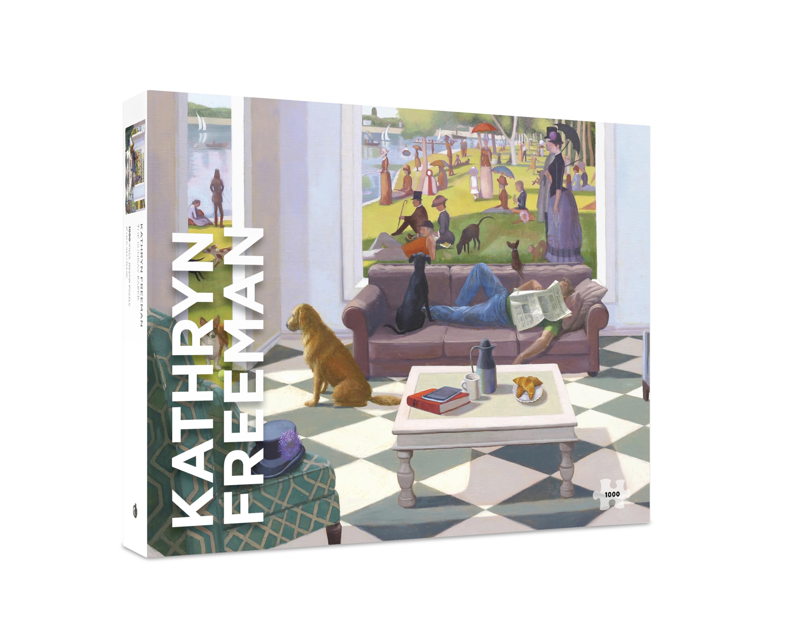 Pomegranate Puzzle 1000 Pezzi Jonathan Petley – Finitura Opaca, 40,6x81,3 Cm – Idea Regalo
