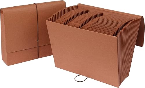 Pendaflex Archivo expandible A-Z de 21 bolsillos tamaño carta cuerda roja 75711