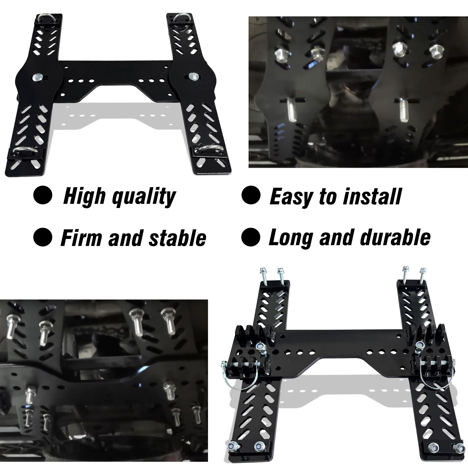 Soportes para quitanieves ATV OEM 105745 (negro)