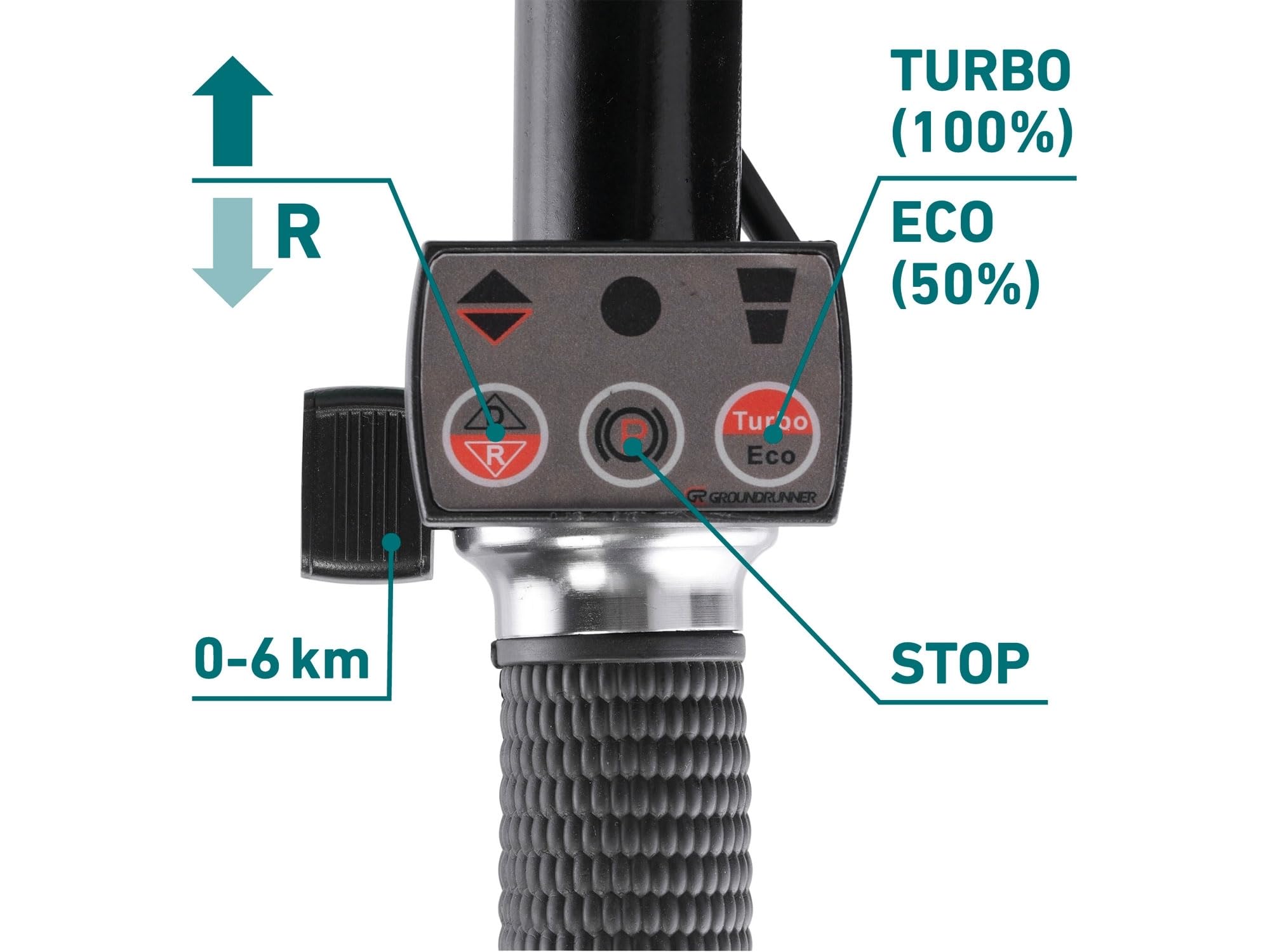 Extol Industrial Brouette électrique avec batterie I Bac de 100 l I 260 kg capacité de charge I 500 W I 40 V Li-ion avec 6000 mAh