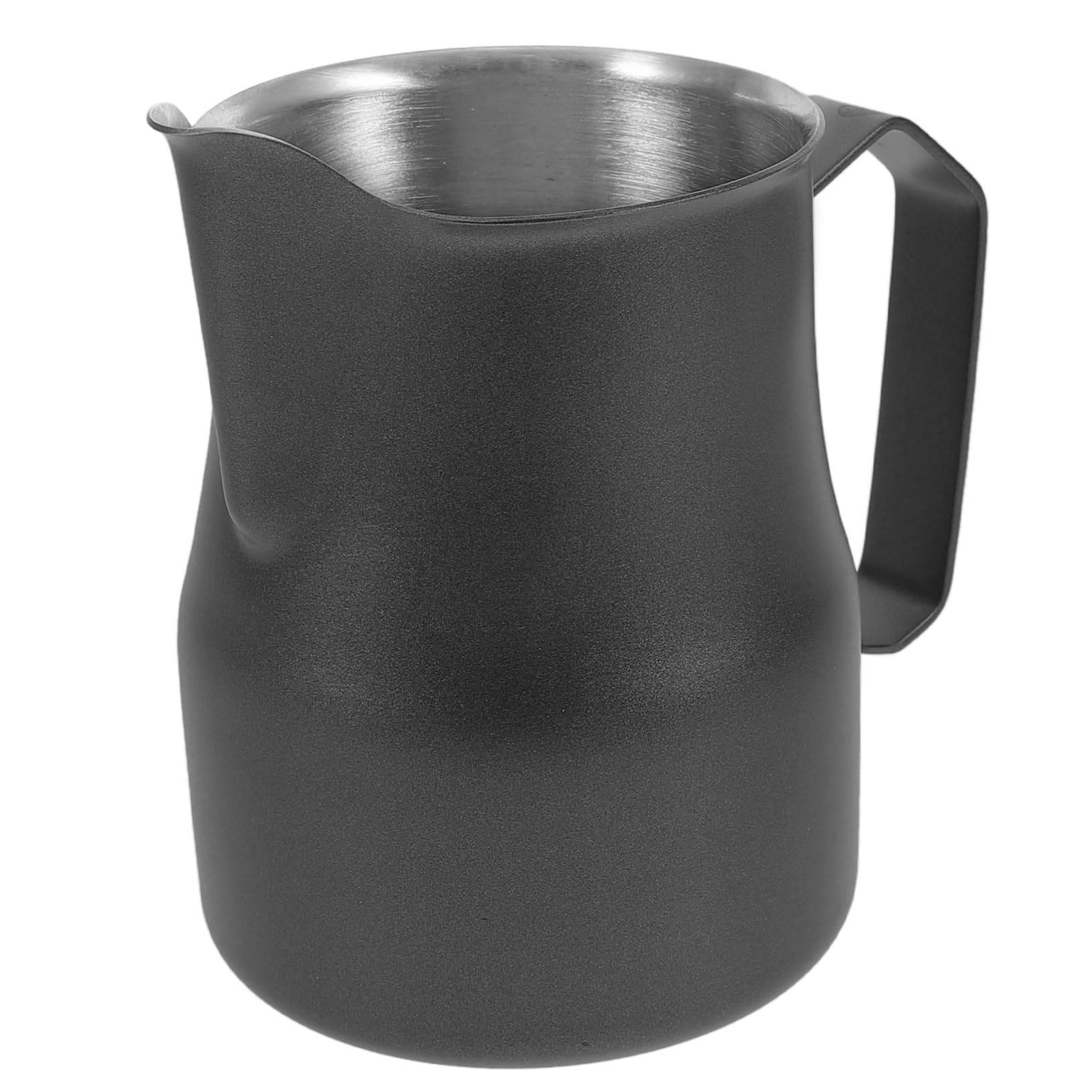 UKCOCO 2piezas Espresso Pitcher De Acero Inoxidable Para Espumar Leche Jarra De Vapor Para Café Preciso Capacidad Para Latte Art Casa o Cafetería