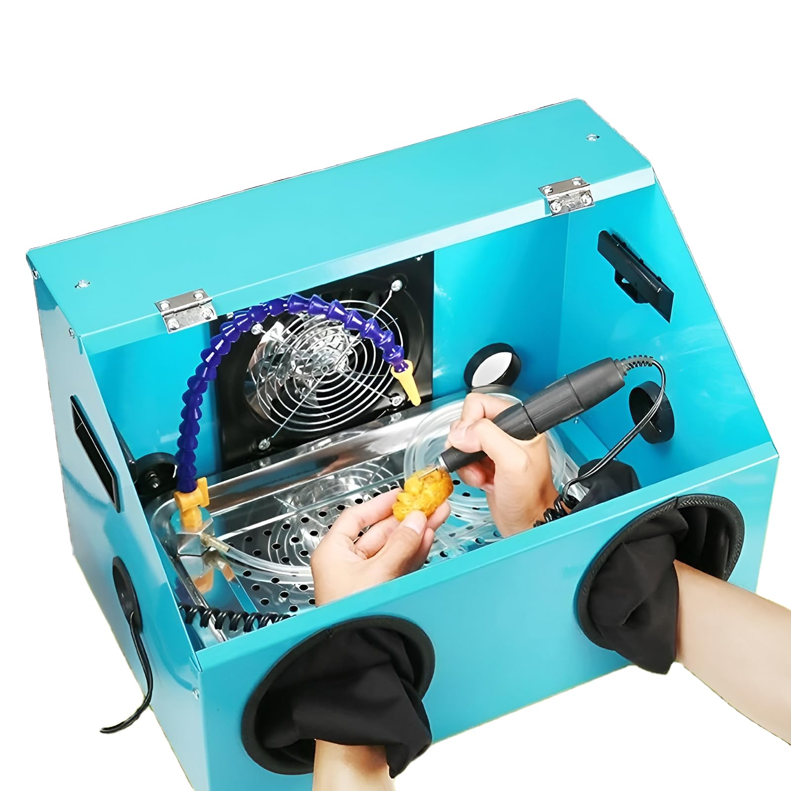 Boîte de poussière de polissage à eau et aspiration 2800r/Min pour coupe de précision