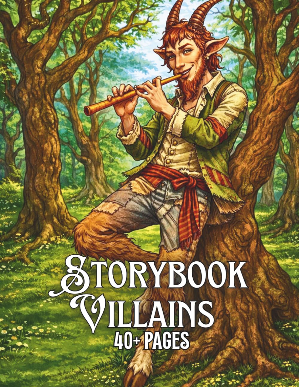 Storybook Villains: A Detailed Adult Coloring Book Featuring Fantasy and Storybook Antagonists (Storybook Realms Coloring Collection)