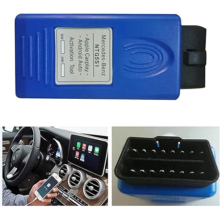 Zoomarlous Ntg5 S1 Fur Apple Carplay Android Automatische Aktivierung Obd Fur Mercedes Benz Amazon De Auto Motorrad