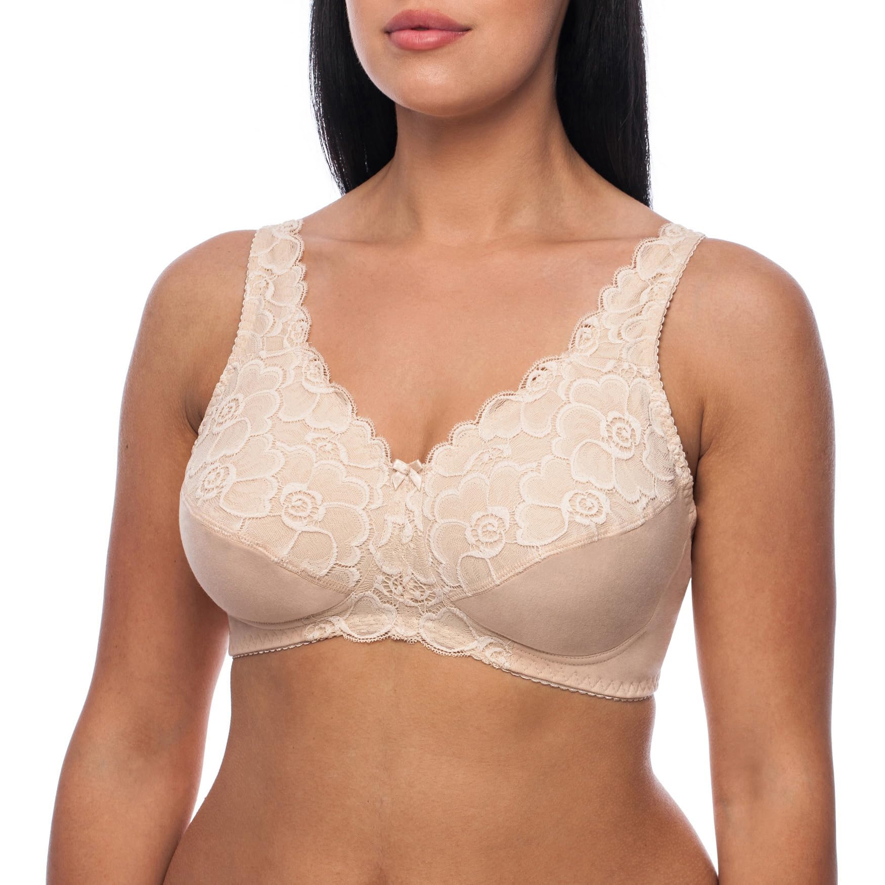 frugue Women's Post Surgery Mastectomy Bra with Pockets Surgical