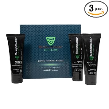 Scalp Skincare Shaving Routine