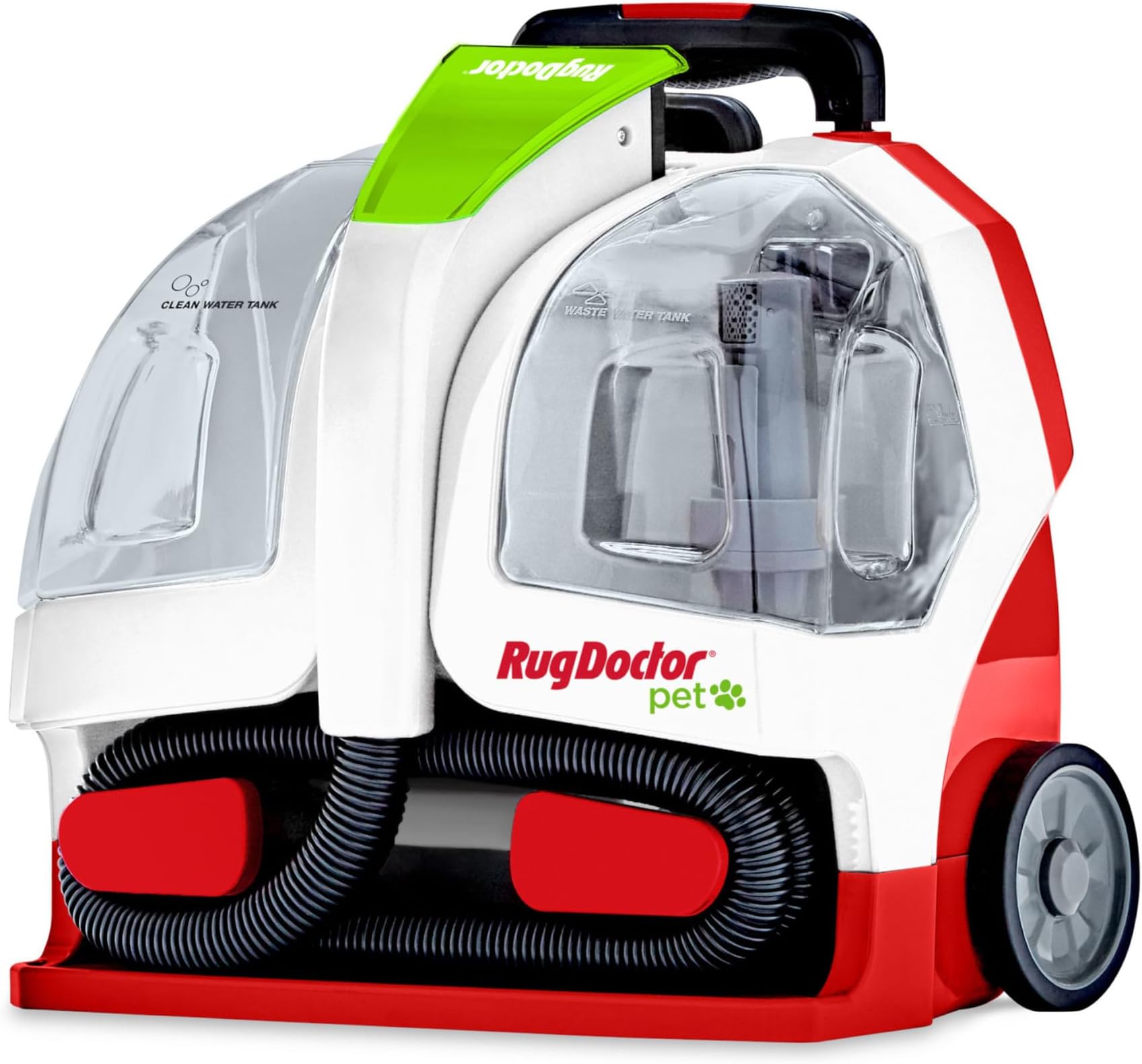 Rug Doctor 93407 Pet Portable Spot Carpet Cleaner, Red/White