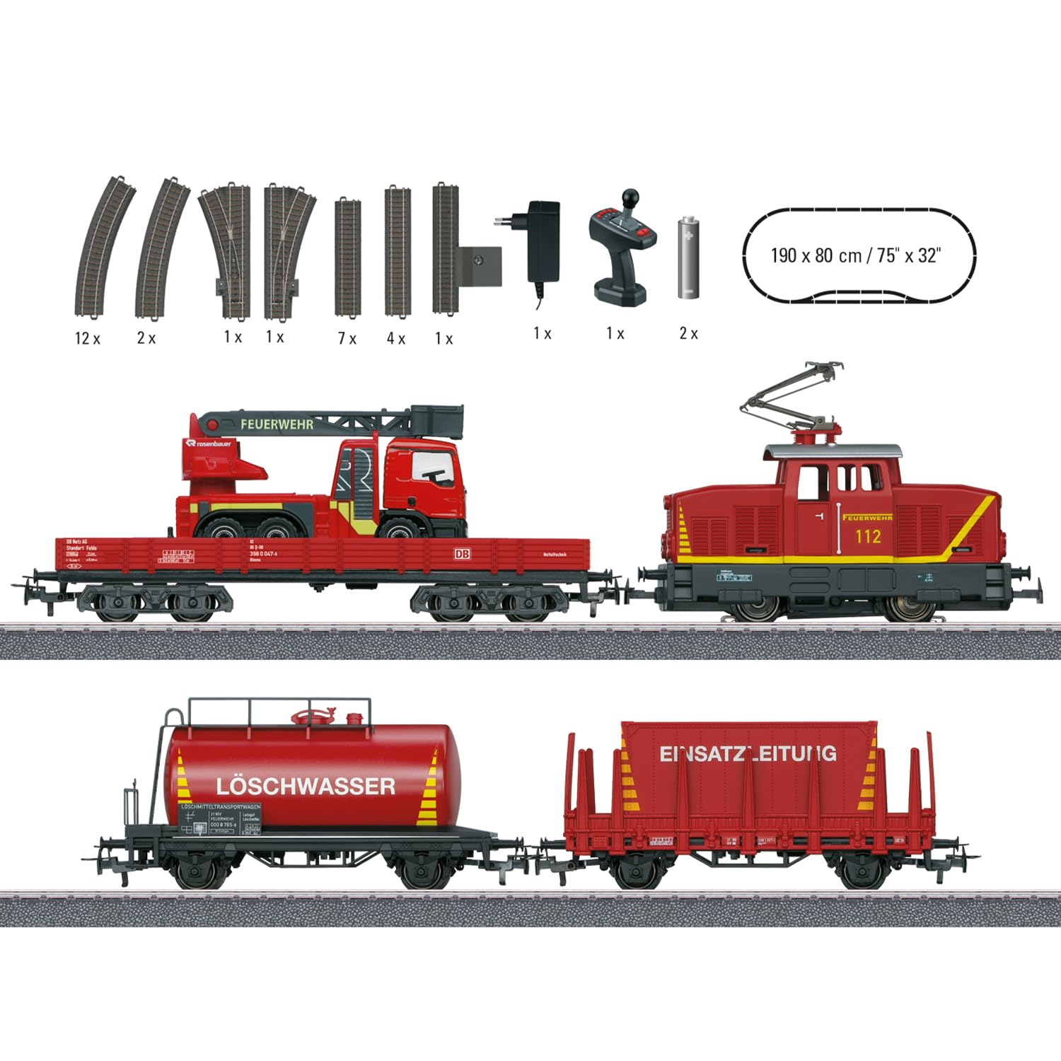 Märklin 29722 Start up Startpackung Feuerwehr