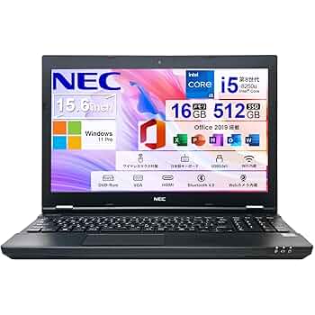 【ジャンク品】NEC, 第8世代 Core i5 Yahoo!オークション - ジャンク/ NEC PC-VJT16GVG4 Intel Core