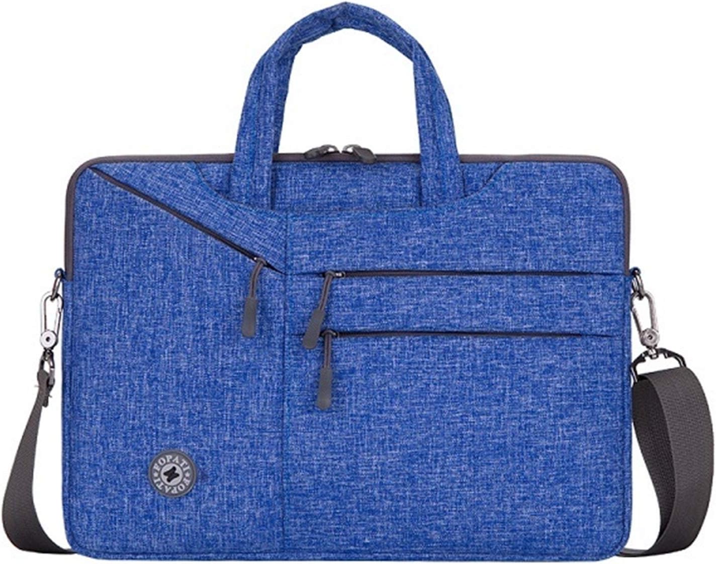 Cartinoe Laptop Bag 15.6 for Mackbook Pro 15 Notebook Bag 13.3/14/15 Inch Laptop Sleeve 14 Inch for Macbook Air Pro 13 (Color : Blue, Size : 15.6 inch)